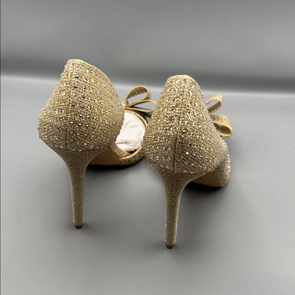 INC International Concepts glittery gold